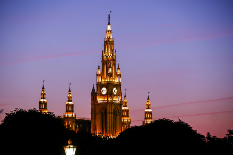 rathaus viedenska radnica